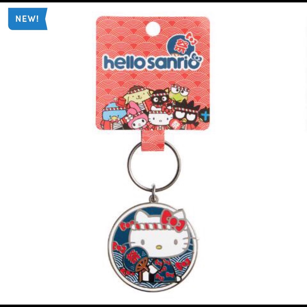 Hello Kitty Omatsuri Enamel Keychain
